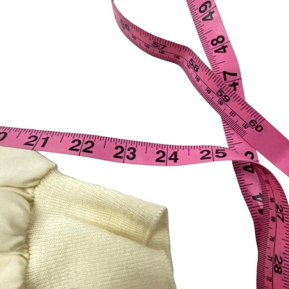 JAMBOREE NY Vintage Blouse Tiger Animal Batwing Sleeves Pullover Ivory 10 3-28 - Picture 7 of 14